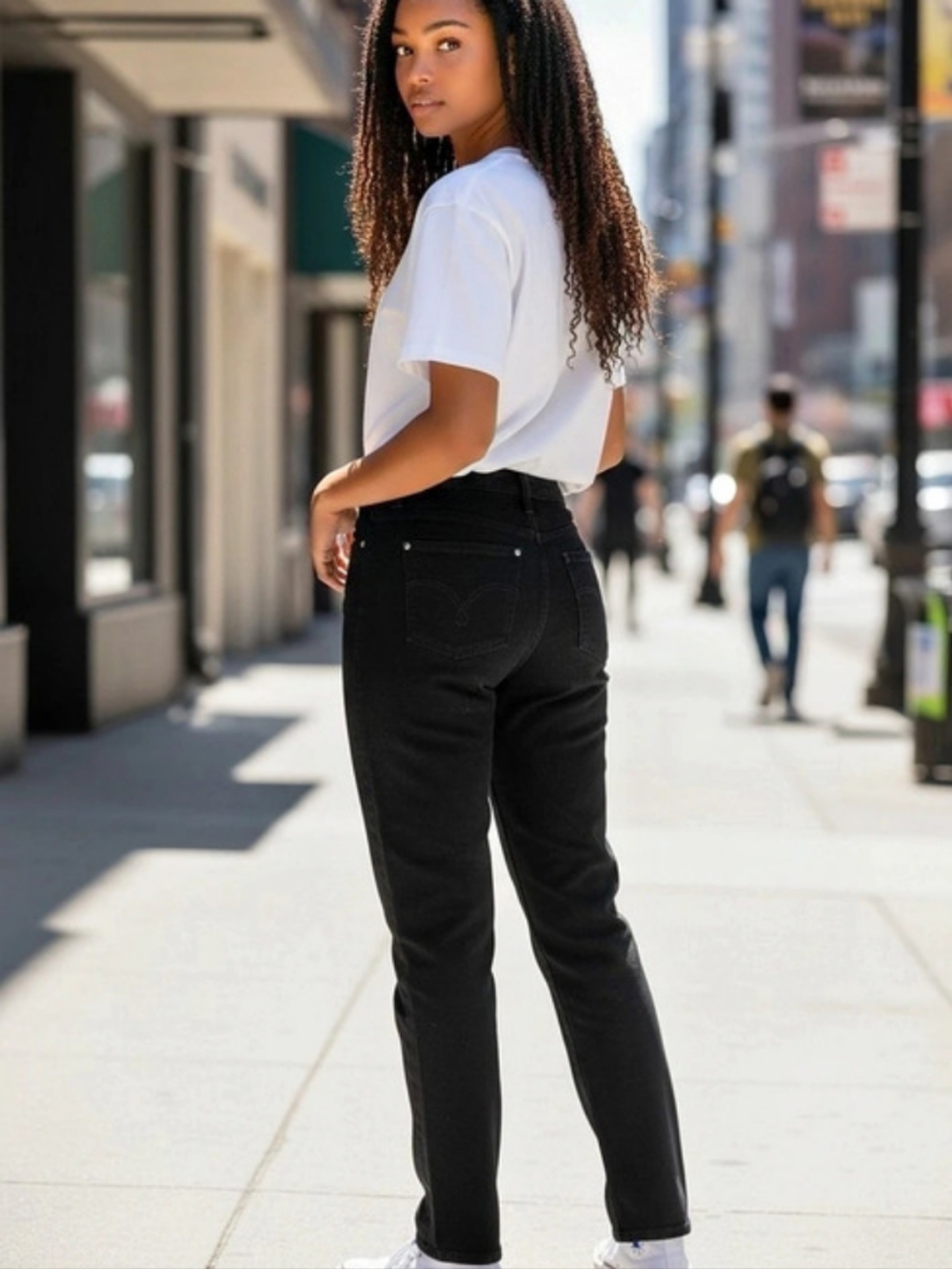 NEW! Calvin Klein High Rise  Straight Leg Jeans 1126